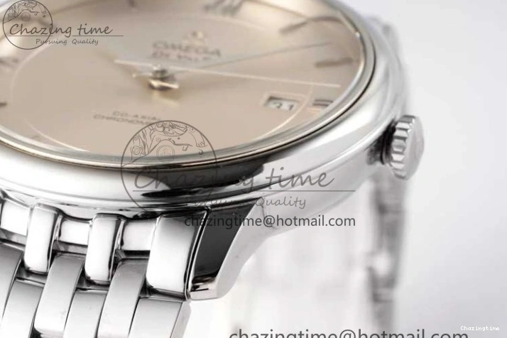 0506 Bright De Ville SS DIWF 1:1 Best Edition Silver Dial SS Markers on SS Bracelet MIYOTA 7848